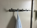 科勒不锈钢挂衣钩免打孔浴室排钩壁挂门后衣帽挂钩卫生间毛巾粘钩 六钩 实拍图