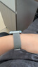 码仕适用华为fit3/4/4pro手表表带米兰尼斯磁吸扣夏天watch fit3/4手环防水运动腕带银色 实拍图