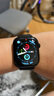 Apple/苹果 Watch Series 10 智能手表GPS款46毫米亮黑色铝金属表壳浓墨色回环式运动表带MX283CH/B 实拍图