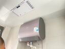 美的（Midea）60升玲珑超薄双胆扁桶电热水器3300W变频 水电分离镁棒免换一级能效F6033-UDmini国家补贴以旧换新 实拍图