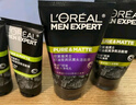 欧莱雅男士控油炭爽冰感洁面膏100ml洗面奶洁面膏去黑头去油专用护肤品 实拍图
