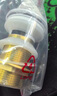 潜水艇（Submarine）洗手盆下水管 卫生间面盆脸盆台上盆池防臭下水管套装 靠墙省空间 白色无溢水孔下水器套装 实拍图
