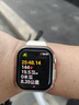 Apple/苹果 Watch Series 10 智能手表GPS款42毫米玫瑰金色铝金属表壳淡桃粉色运动型表带S/M MX1R3CH/B 实拍图