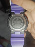 卡西欧（CASIO）G-SHOCK 海洋之心潮流炫色运动双显男表 霓彩武士 GA-100BL-1ADR 实拍图