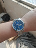 冠琴（GUANQIN）瑞士认证手表男士机械表防水夜光全自动名表多功能双日历商务男表 精钢蓝面-机械机芯-礼盒包装 实拍图