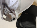 海澜之家（HLA）帽子男士棒球帽纯棉鸭舌帽女款大头围时尚户外遮阳防晒 青烟灰 实拍图