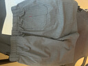 马登工装竖条纹西装短裤男夏季cityboy松紧腰日系直筒休闲五分裤子 灰色 条纹【cleanfit大裤衩外穿】 2XL 【今日下单 顺丰包邮】 实拍图