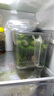 佳帮手冰箱收纳盒食品级冰箱蔬菜水果鸡蛋保鲜盒带把手分装盒 灰透6.5L  实拍图
