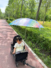 冇力婴儿车遮阳伞防晒伞宝宝专用三轮手推车儿童伞遛娃神器太阳伞通用 实拍图