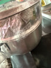 双枪奶锅316L不锈钢婴儿宝宝辅食小奶锅汤锅雪平蒸锅加厚带蒸笼 20cm 实拍图