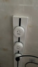 霍尼韦尔（Honeywell）A8轨道插座明装 可移动墙壁插座免打孔壁挂式 滑动轨道排插白75cm 实拍图