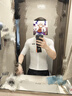 MBO春夏骑行服男款短袖C001速干透气户外反光山地公路自行车骑行装备 C001-银白 L 实拍图