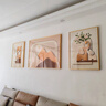 恋之屋 客厅装饰画2026沙发背景墙现代简约三联画客厅挂画大气轻奢壁画 光影交织 G 左右40x60+中间80x60/晶瓷画 实拍图
