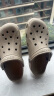 卡骆驰crocs洞洞鞋贝雅男鞋女鞋轻便耐磨一脚蹬拖鞋休闲鞋|10126 白-100 41 /42(260mm) 实拍图