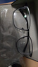 依视路（ESSILOR） 钻晶系列高清耐磨防蓝光近视超薄镜片专业配度数眼镜架男女镜框 金属-全框-2007BK-黑色 镜框+依视路A4防蓝光1.56现片 实拍图
