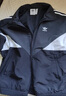 adidas经典宽松运动夹克外套男女春季阿迪达斯官方三叶草 黑色/绿色/白色   XS   实拍图