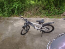 凤凰（Phoenix）儿童自行车6-15岁男孩女孩中大童山地车变速学生车小学生自行车 幻影白灰色- 单速辐条轮 无后座 20寸(适合130-150cm) 实拍图