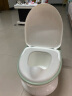 babycare马桶坐便器蹲便器儿童马桶仿真马桶坐便圈2-6岁宝宝便盆温特绿 实拍图