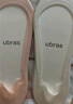 ubras3双隐形无痕超浅口防滑船袜子女袜防掉跟 冰绿+椰青灰+白 实拍图