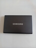 三星（SAMSUNG）1TB Type-c USB 3.2 移动固态硬盘（PSSD） T7 灰色 NVMe读速1050MB/s 手机直连笔记本外接 实拍图