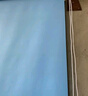 慕唐卷帘窗帘遮阳卧室阳台隔热防水办公室遮光防晒卫生间遮挡拉帘 浅蓝全遮光 实拍图