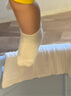 贝比宝宝袜子夏季薄款中筒袜纯棉网眼透气新生婴儿夏天无骨儿童短袜男 实拍图