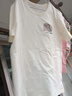 班纳班纳男童短袖t恤2025新款帅气男孩中大童夏季衣服纯棉儿童夏装 怪物1K_N卡宾象牙白 160 （尺码偏小，建议拍大一码） 实拍图