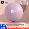 奥义普拉提小球孕妇产后锻炼加厚防爆运动健身翘臀球迷你瑜伽球 夕雾紫-升级防爆25cm 实拍图