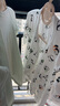 贝瑞加（Babyprints）婴儿连体衣2件装新生宝宝蝴蝶衣长袖护肚连身衣满月服 绿熊猫59 实拍图