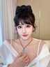 七彩雲南翡翠平安扣吊坠玉坠玉佩男女款玉石挂件项链节日礼物 平安扣380系列 实拍图