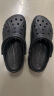 卡骆驰crocs洞洞鞋贝雅男鞋女鞋轻便耐磨一脚蹬拖鞋休闲鞋|10126 黑色-001 37 /38(230mm) 实拍图