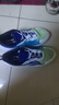 李宁童鞋男大童跑鞋春秋新款羚越蜻蛉低帮网面透气青少年轻便跑步鞋 标准白/影紫蓝/时空蓝28-7 34 实拍图