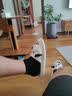 洁丽雅【2双装】亚麻拖鞋女夏季室内居家用吸汗防臭静音情侣凉拖鞋四季 卡其+天蓝 38-39 女+40-41男 实拍图