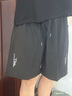 【冰丝速干】2025新款短裤男士夏季外穿薄款运动跑步休闲五分裤 Z杆短裤【黑色】 2XL 建议130-145斤 实拍图