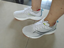 Saucony索康尼驭途17跑鞋男减震透气训练鞋跑步运动鞋子RIDE17 白银218 44.5 实拍图