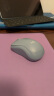 罗技（Logitech）M221 轻音鼠标 无线鼠标 办公鼠标 对称鼠标 带无线微型接收器 雾霭蓝 实拍图