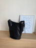 GUSKI包包女包2025新款奢侈品牌女士斜挎腋下水桶包生日礼物送女友老婆 黑色【Black】 实拍图
