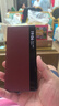 皮皮壳【腕带防摔款】适用华为matex5手机壳瑞红色真皮翻盖x5典藏版镜头全包超薄智能视窗电镀款保护套 实拍图