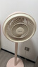 美的（Midea）【清新简约】家用定时空气循环扇摇头立式电风扇轻音节能落地扇宿舍桌面小型风扇空调伴侣FGA24TYR 实拍图