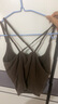 秘密世界（SecretWorld）吊带女士内搭可外高档穿美背一体式文胸胸罩高级感带胸垫打底背心 实拍图