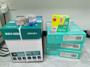 得力（deli）【缺页十倍赔】薄荷海三联二等分可撕边针式电脑打印纸 彩色(白红黄)送货单800页 BBH241-3-1/2CS 实拍图