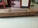 贝琪（Betsy）B351电钢琴88键重锤成人儿童电子钢琴家用练习初学者专业考级钢琴 B351-重力度88键木纹白+圆腿琴架 实拍图