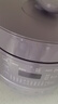 美的（Midea）【国家补贴】0涂层精钢厚釜电压力锅5L双胆全自动智能预约家用煲汤煮饭电饭煲C5856G高压锅4-6人 实拍图