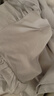 尘熙（ChelnlSeey）睡衣女春秋款长袖V领套装宽松家居服复古宫廷风可外穿 紫色 S 实拍图
