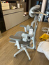 黑白调E3结构大师Air人体工学椅电脑椅子久坐办公椅【罗永浩推荐】 E3Air【4维双轴颈枕】云白无脚托 实拍图
