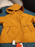 G.DUCKKIDS童装儿童冲锋衣三合一可拆卸春秋装男童外套防风夹克小童男孩风衣 黄色三合一 110  【建议身高105cm左右】 实拍图
