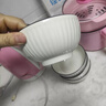 康琴（KANGQIN）釉下彩简约餐具碗盘套装网红菜盘家用面碗大汤碗ins陶瓷餐具 黑线竖纹 63件套 实拍图
