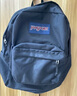 JANSPORT杰斯伯书包轻便双肩包男女旅行包简约背包电脑包学生校园 4QUT003海军蓝/藏青色-侧边袋 实拍图