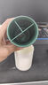 JAJALIN旅行洗漱杯可拆2个刷牙杯牙缸创意简约牙具盒旅游洗漱杯套装浅绿 实拍图