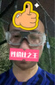 DRATRA近视运动眼镜篮球眼镜足球跑步散光学镜架镜框护目镜比赛专用防雾 透框灰护垫 框+镜（近0-600近散0-200内） 实拍图